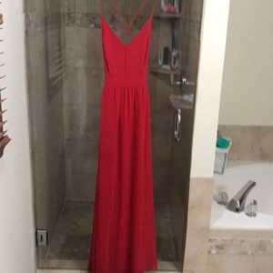 LuLu’s- EUC- Red Dress